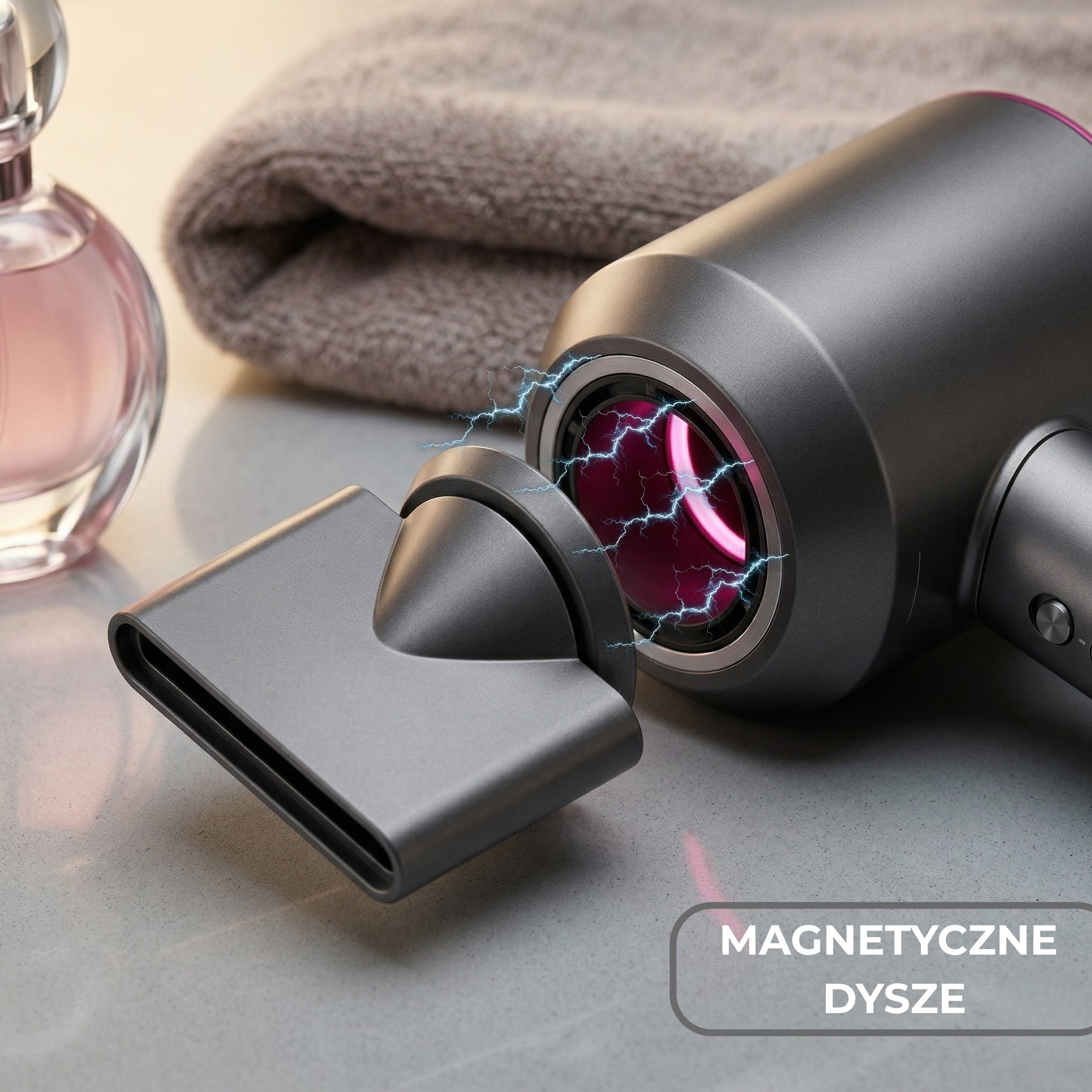 Suszarka do włosów Leafless + Końcówki GRATIS