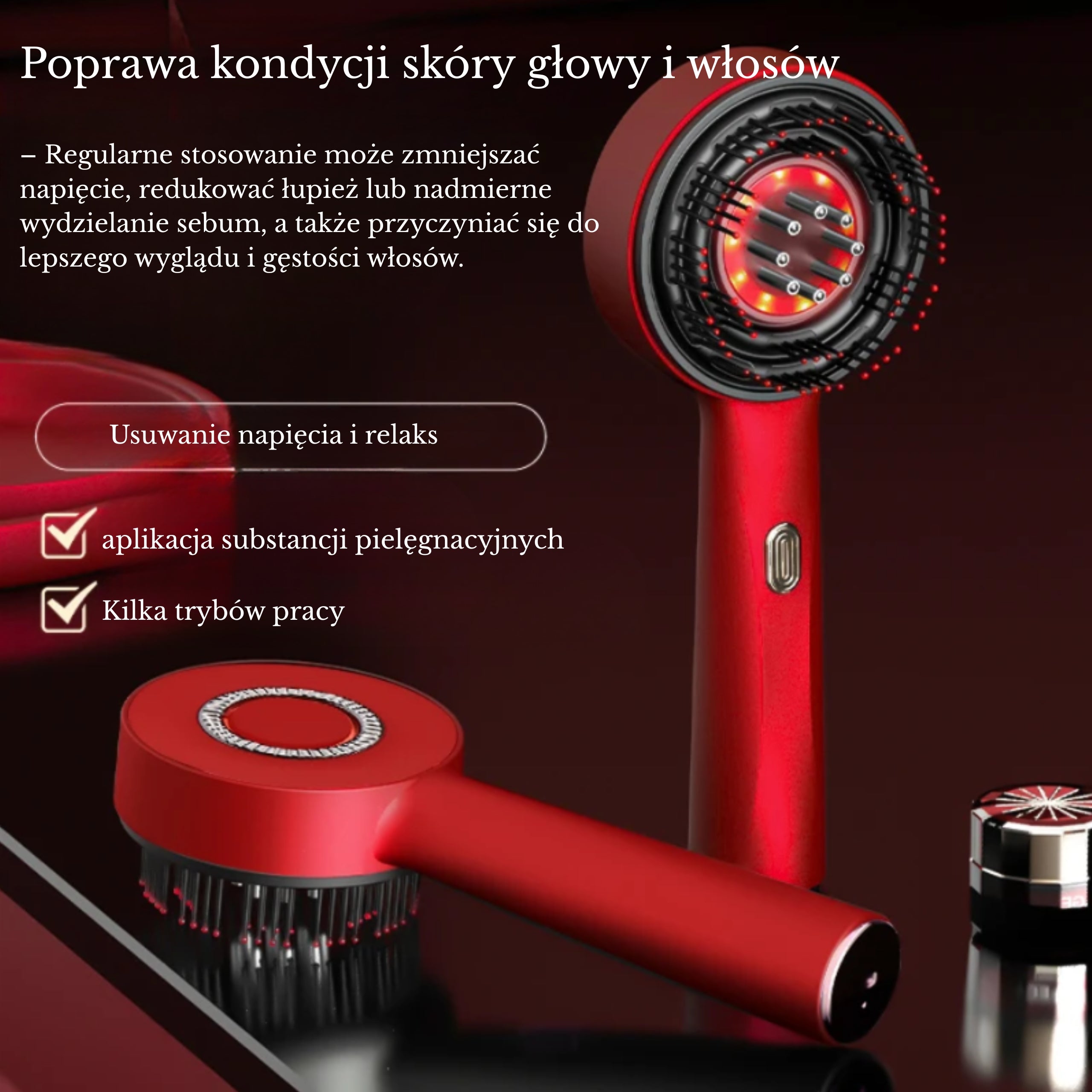 GrowScalp - masażer do skóry głowy