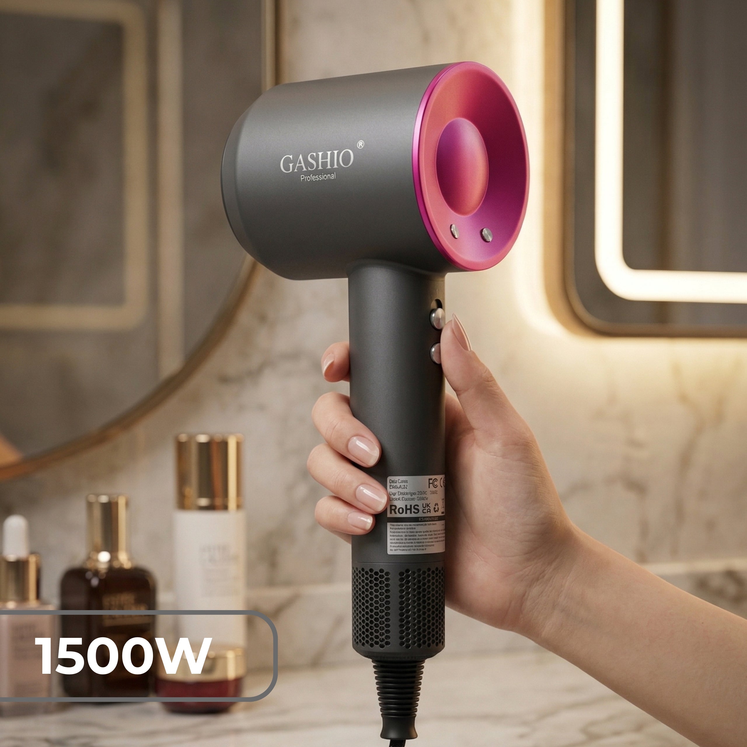 Suszarka do włosów Leafless + Końcówki GRATIS